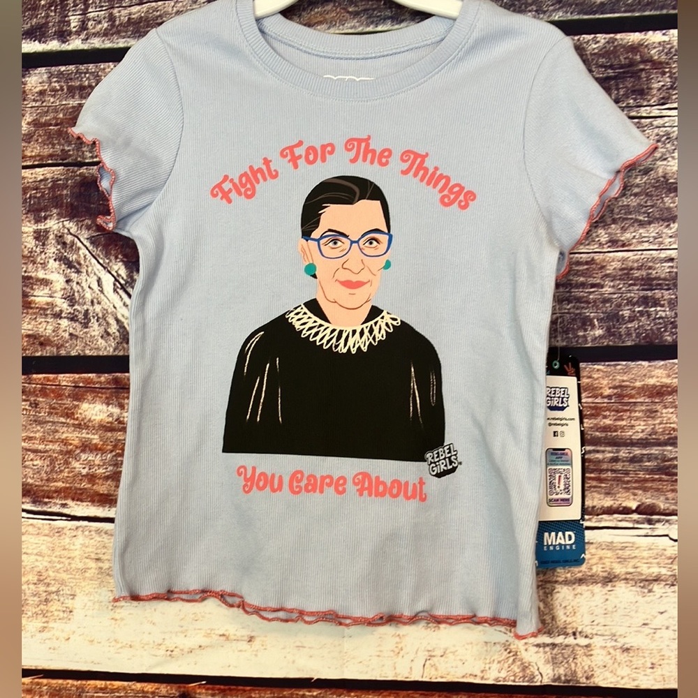 NWT RBG  Ruth Bader Ginsburg Empowerment T-shirt Size Small Democrat